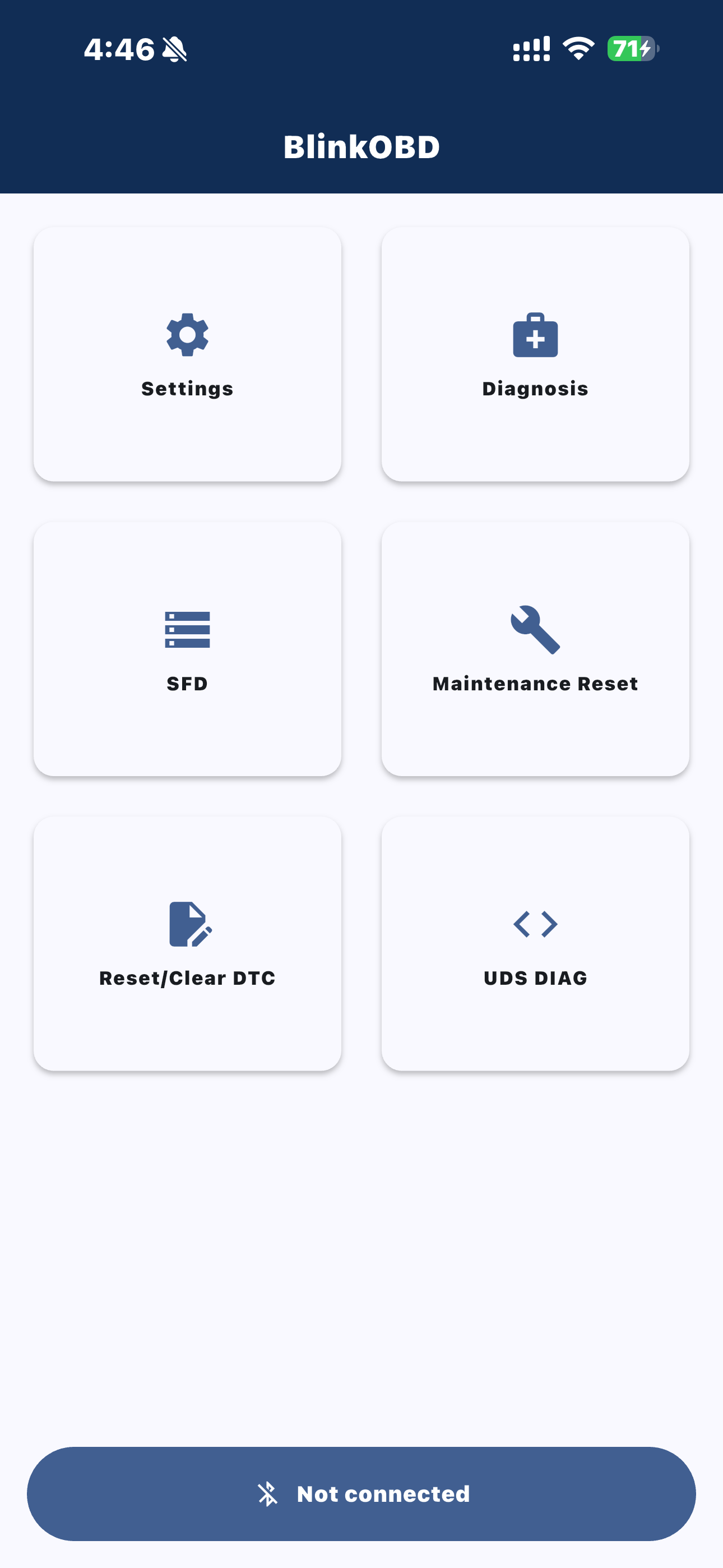 BlinkOBD — Cross‑platform OBD‑II Diagnostics App